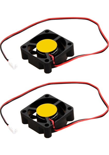 2x 75MM x 30MM Dc 12V 0.36A 2pin Bilgisayar Pc Üfleyici Soğutma Fanı (Yurt Dışından)