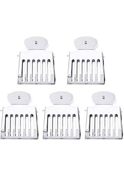 5 Adet Paslanmaz Çelik Arı Kraliçe Yakalayıcı Klipler Kafes Kraliçe Alıcı Aracı Arıcılık Ekipmanları Malzemeleri (5) (Yurt Dışından)