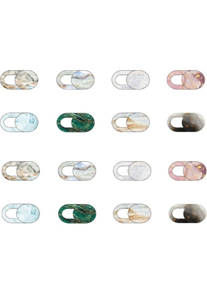 16 Paket Dizüstü Bilgisayar Kamera Kapağı Slayt, Slayt Telefon Kamera Kapağı, Bilgisayar Kamera Kapağı Slayt Engelleyici Kaydırıcı (Yurt Dışından)