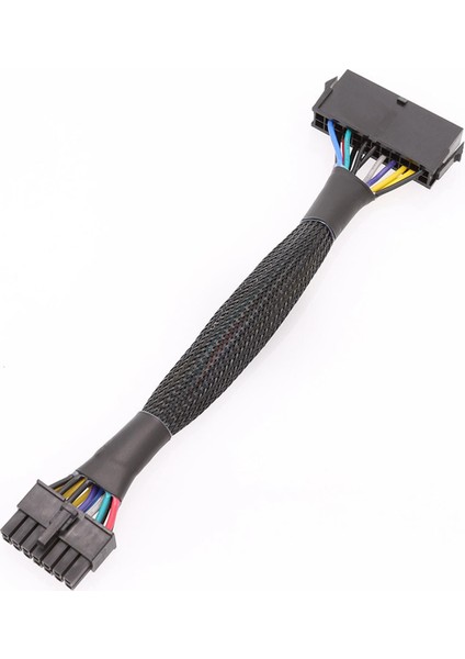 Pc ve Sunucular Için 10X 24 Pin - 14 Pin Atx Psu Ana Güç Adaptörü Örgülü Kollu Kablo 12 Inç (30 Cm) (Yurt Dışından)