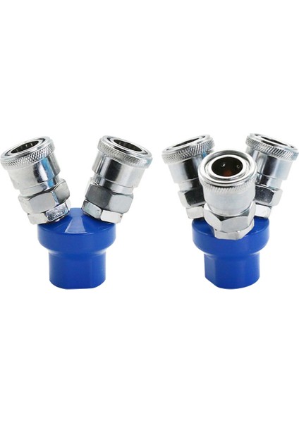 Hızlı Bağlantı Hava Kompresörü Manifoldu 2 Yollu 3 Yollu Hızlı Bağlantı Çoklu Hortum Bağlantı Elemanı Yuvarlak Iki (Yurt Dışından) fırsatları