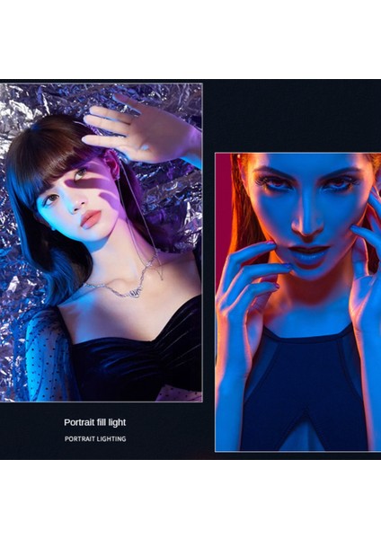 200 Rgb LED Yumuşak Tüp Işık El Fotoğraf Çubuğu Taşınabilir Video Doldurma El El LED Işık Çubuğu (Yurt Dışından)