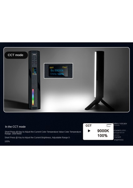 200 Rgb LED Yumuşak Tüp Işık El Fotoğraf Çubuğu Taşınabilir Video Doldurma El El LED Işık Çubuğu (Yurt Dışından) fiyatları