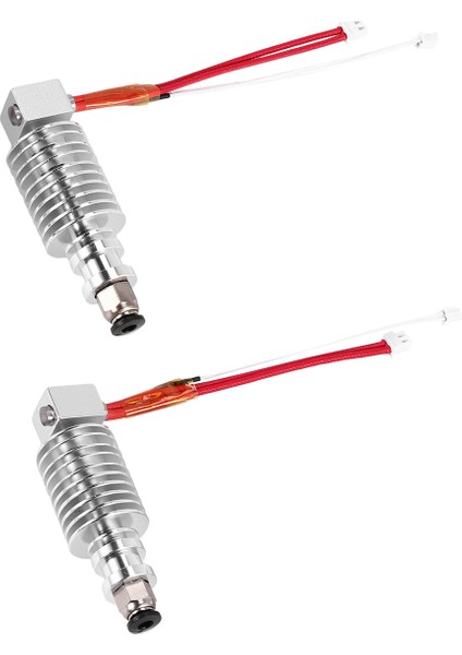 2 Adet Dayanıklı V5 J Kafa Hotend Ekstruder Sıcak 0.4mm 3D Yazıcı Parçaları I3 3D Yazıcı Için 1.75MM Filament (Yurt Dışından) modelleri