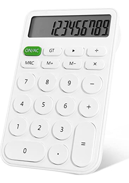 2 Paket Temel Hesap Makinesi, Cep Boyutunda Mini Hesap Makineleri, Ofis Için 12 Haneli Masaüstü Hesap Makinesi, Okul Öğrencileri Sarı (Yurt Dışından) indirimleri