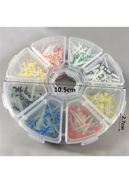 1.2/1.4/1.6/1.8mm Kuvars Diş Restoratif Diş Fiber Mesaj Kiti Diş Fiber Mesaj Cam Kuvars Diş Restoratif 200 Adet (Yurt Dışından)