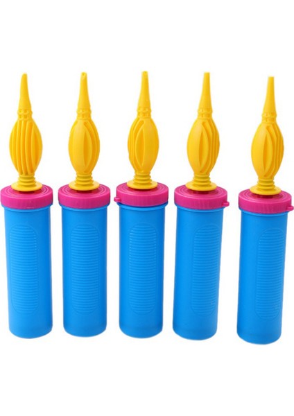 Adet Taşınabilir Manuel Balon Pompası Iki Yönlü Manuel Şişirme Doğum Günü Partisi Düğün Dekorasyon Balonu Aksesuarları (Yurt Dışından)