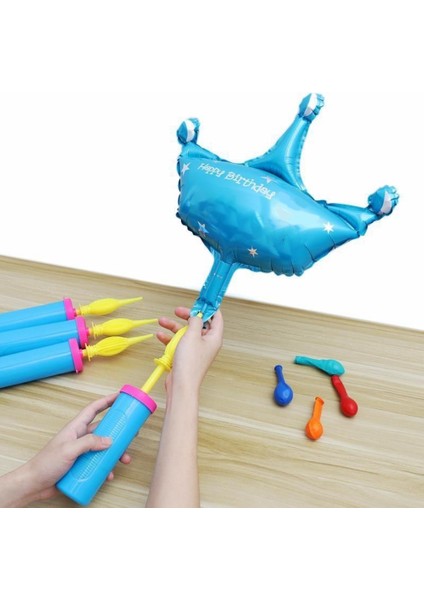 Adet Taşınabilir Manuel Balon Pompası Iki Yönlü Manuel Şişirme Doğum Günü Partisi Düğün Dekorasyon Balonu Aksesuarları (Yurt Dışından) fiyatları