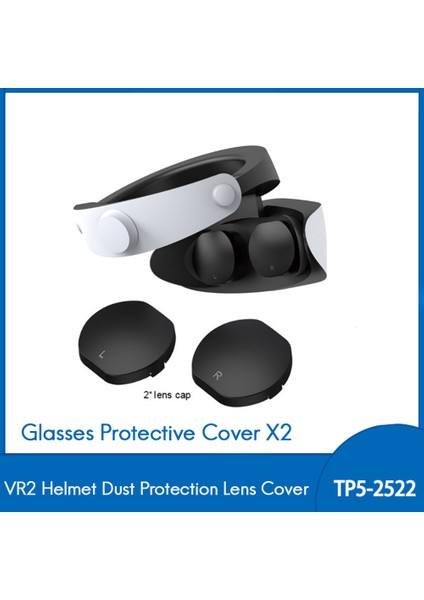 Psvr2 Kask Için 2 Adet Silikon Gözlük Lens Kapağı Toz Geçirmez Koruyucu Lens Kapağı Ps Vr2 Vr Oyun Aksesuarları (Yurt Dışından) fiyatları