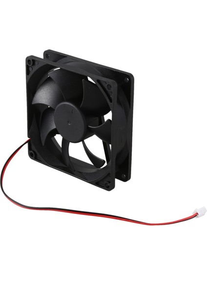 3 Adet 92MM x 25MM 24V 2pin Kol Rulman Pc Kasa Cpu Soğutucu Için Soğutma Fanı (Yurt Dışından)