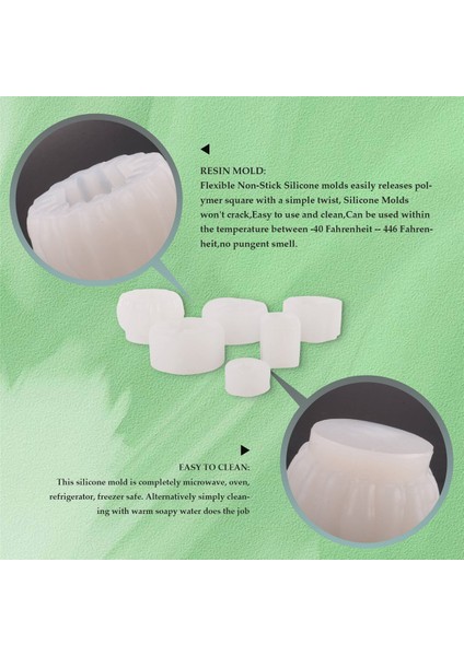 6 Paket Mum Silikon, Etli Kaktüs Bitkileri El Yapımı Mum Için Reçine Döküm Kalıp, Epoksi Reçine, Polimer Kil, Balmumu (Yurt Dışından) fırsatları