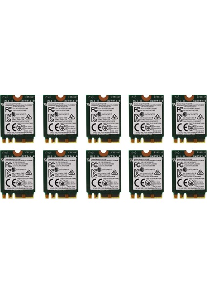 10X Kablosuz Adaptör Realtek RTL8723BE 802.11N Wifi Kartı Bluetooth 4.0 Ngff Kart 843338-001 300 Mbps (Yurt Dışından)