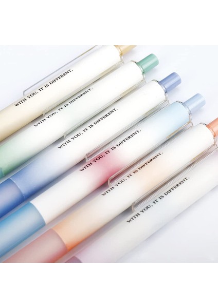 6 Adet Geri Çekilebilir Jel Kalemler, 0.5mm Ince Nokta, Siyah Mürekkep Jel Kalemler (Yurt Dışından) indirimleri