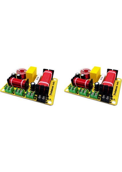 2x 3 Yollu Frekans Bölücü Tiz + Orta Kademe + Bas Hifi Crossov Ses Frekans Bölücü Ev (Yurt Dışından)
