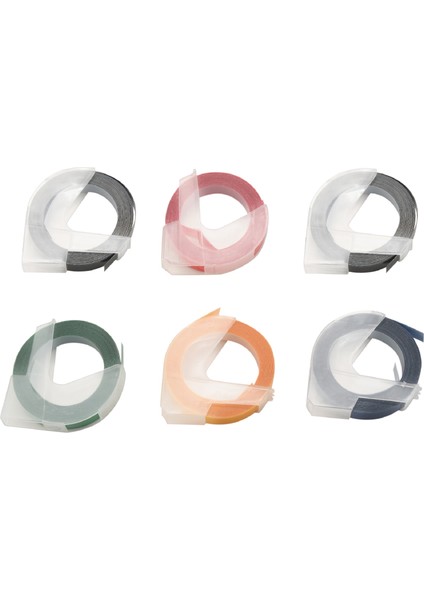 Kabartma Etiket Makinesi Bantları Kabartma Etiket Makinesi Için 9mm x Kendinden Yapışkanlı 3D Plastik Bant (Yurt Dışından)