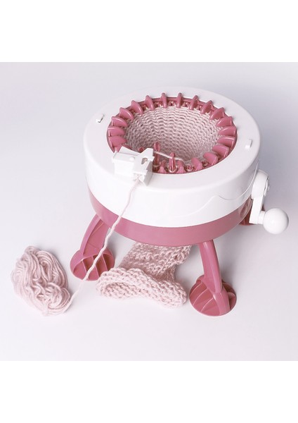 22 Iğneler Dıy Örgü Makinesi Döngü Dokuma Tezgahı Dokuma Eşarp Kazak Şapka Çorap Yetişkinler Çocuklar Için (Yurt Dışından) fırsatları