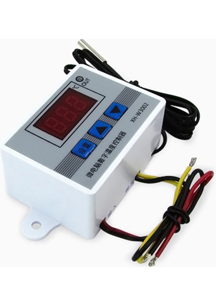 2 Adet W3002 Dijital Sıcaklık Kontrol Cihazı Mikrobilgisayar Termostat Termoregülatör Isı Soğuk Sıcaklık Kontrol Anahtarı (Yurt Dışından)