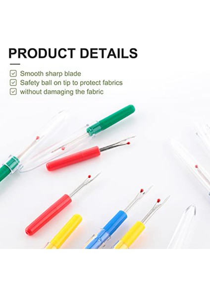 120 Adet Renkli Dikiş Ripper Toplu Dikiş Rippers Dikiş Aracı Nakış Sökücü Kullanışlı Ripper, 4 Renk (Yurt Dışından) fırsatları