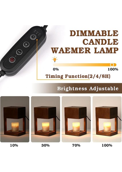 Kısılabilir Elektrikli Mum Isıtıcı Lamba Zamanlayıcılı Kavanoz Mumlar Için, Kadınlar Için Doğum Günü Hediyeleri Anne, Ev Dekorasyonu Için Ab Tak (Yurt Dışından) indirimleri