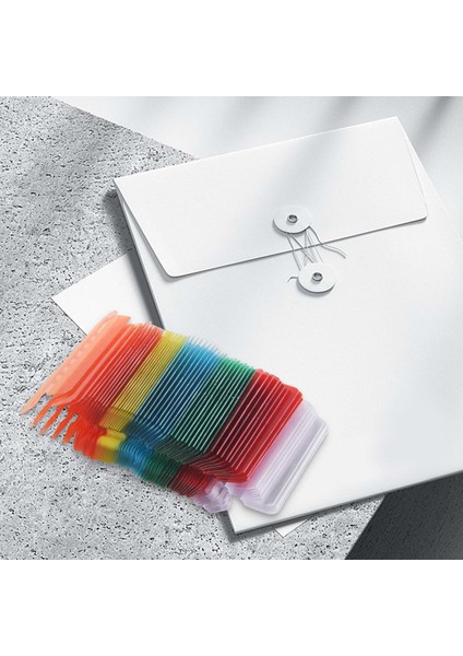 60 Adet 2 Inç Asılı Klasör Sekmeleri ve Asılı Dosyaların Hızlı Tanımlanması Için 120 Izgara Ekleri Asılı Dosya Ekleri (Yurt Dışından) fiyatları