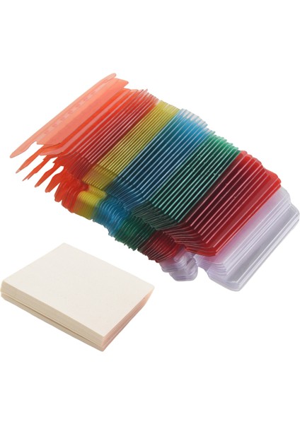 60 Adet 2 Inç Asılı Klasör Sekmeleri ve Asılı Dosyaların Hızlı Tanımlanması Için 120 Izgara Ekleri Asılı Dosya Ekleri (Yurt Dışından) indirimleri