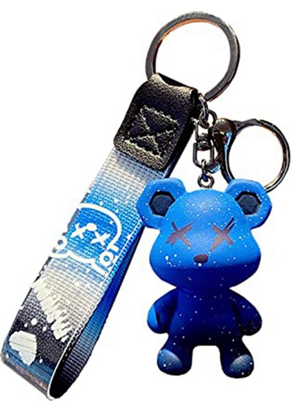 4 Adet Erkek Kadın Erkek Kız Sevimli Renk Ayı Anahtarlık Örgülü Halat Reçine Hayvan Kolye Metal Anahtarlık Pembe (Yurt Dışından) indirimleri