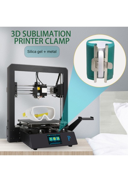 3 Adet 3D Süblimasyon Yazıcı Silikon Kupa Sarar 11 Oz Kupa Silikon Kalıp Fikstürü Kupa 3D Süblimasyon Kupa Baskı (Yurt Dışından) modelleri