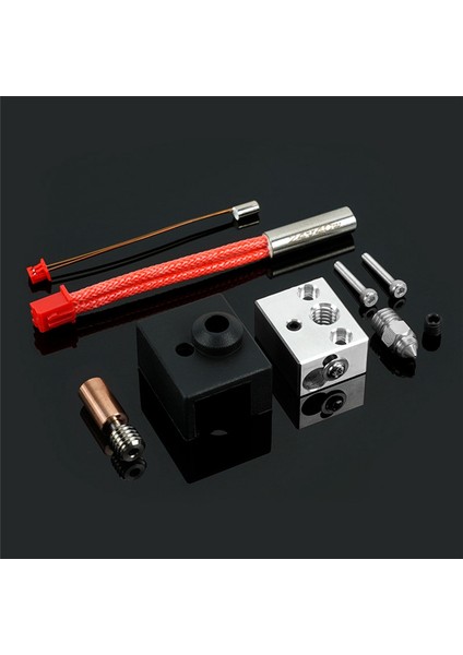 Ekstruder Isıtıcı Blok Kiti Artı Ekstra Termistörler ENDER3S1 Için Yüksek Sıcaklık Pro 300°C, Bimetal Isı Kırma Nozulu (Yurt Dışından)