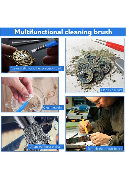 Adet/takım Pas Temizleme Fırçası Kalem Cam Elyaf/pirinç/çelik/naylon Fırça Kalem Şekli Izle Parçaları Parlatma Temizleme Aracı (Yurt Dışından) fırsatları