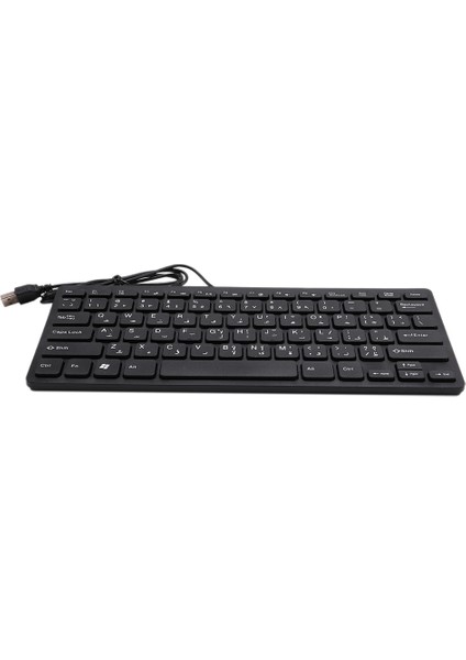Tablet/windows Pc/dizüstü Bilgisayar/ıos/android Için 3x Kaliteli Kablolu USB Arapça/ingilizce Iki Dilli Klavye (Yurt Dışından)
