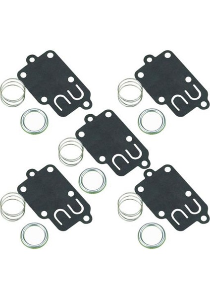 5 Takım Karbüratör Diyafram Stratton 270026 502 Ölçüm Parçaları Takma Contası Diyafram Tamir Karbüratör Parçaları (Yurt Dışından)