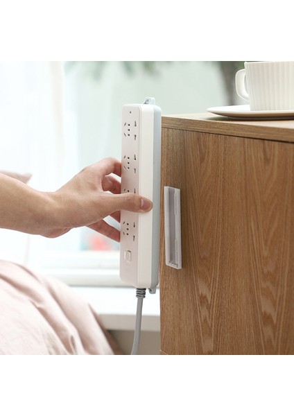 Yumruksuz Soket Tutucu, Güç Şeridi Tutucu Sabitleyici, Kendinden Yapışkanlı Soket Tutucu, Soket Tutucular Organizatörler 16 Adet (Yurt Dışından) modelleri