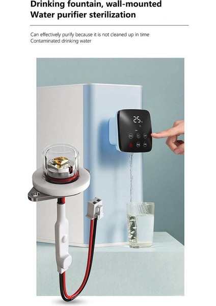 DC12-24V Uvc 270-280NM Ultraviyole Su Arıtma Sterilizasyon Pet Su Sebili Nemlendirici LED Dezenfeksiyon Modülü (Yurt Dışından)