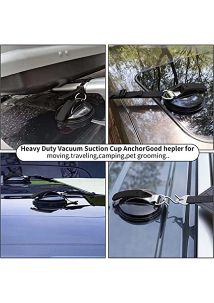 4 Adet Ağır Hizmet Tipi Vantuz Çapa Güçlü Vantuz Araba Tentelerini Sabitlemek Için Kancalı, Cam/fayans Üzerinde Yumuşatma (Yurt Dışından) indirimleri