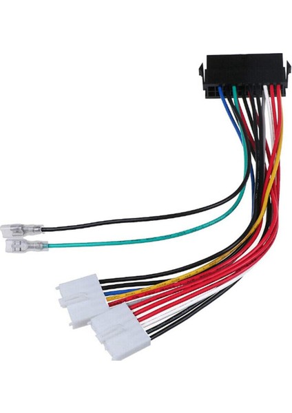 2 Adet 20PIN Atx - 2port 6pin At Dönüştürücü Güç Kablosu Kablosu 286 386 486 Bilgisayar Için (Yurt Dışından) modelleri