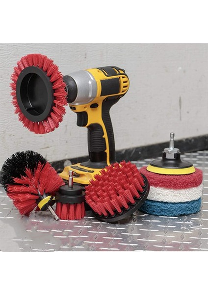 Elektrikli Matkap Aksesuarları Ovma Pedi Seti Elektrikli Temizleme Fırçası Duvar Zemin Temizleme Pencere Boşluğu Fırçası (Yurt Dışından) modelleri