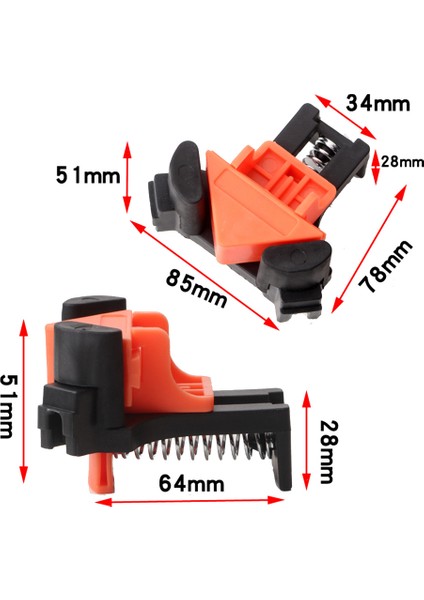 Ağaç Işleme Kelepçe 90 Derece Kelepçe Ahşap Açılı Kelepçe Korne Ağaç Işleme El Aracı Açılı Kelepçe Yardımcı Sabitleme Aracı (Yurt Dışından) fiyatları