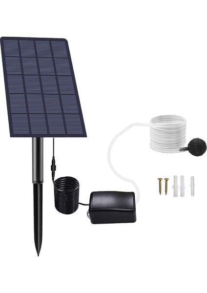 BSV-AP012 Solar Doğrudan Tahrikli Oksijen Pompası Hava Oksijen Pompası Havalandırıcı (Yurt Dışından)