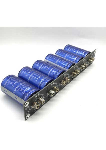 Farad Kondansatör 2.7V500F 6 Adet/1 Takım Süper Kondansatör, Koruma Levhalı Otomotiv Kondansatör (Yurt Dışından)