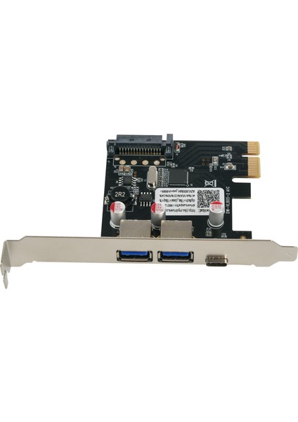 2x USB 3.1 Tip C Pcie Genişletme Kartı Pci-E - 1 Tip C ve 2 Tip A 3.0 USB Adaptörü Pci Express Denetleyici Hub (Yurt Dışından)