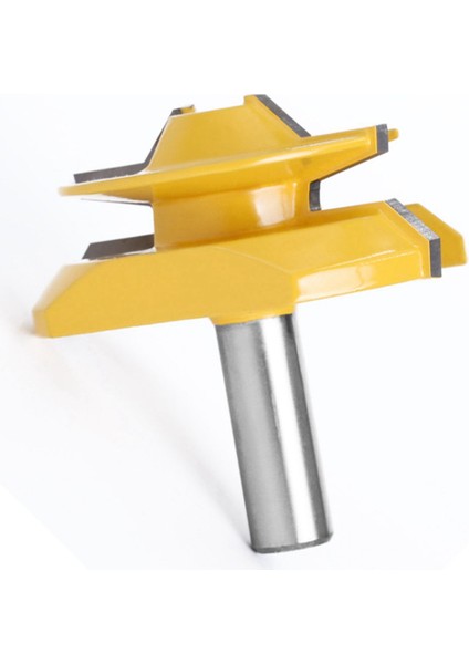 45 Derece Kilit Konik Freze Kafası 45 Derece 12X1-3/8 Gömme Bıçak Çizgi Bıçak Sağ Açı Bıçak Ağaç Işleme Aleti (Yurt Dışından) fiyatları