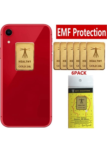 12 Adet Emf Koruma Cep Telefonu Etiket Anti Radyasyon Koruyucu Etiket Telefonlar Dizüstü Bilgisayar Için Emf Engelleyici (Yurt Dışından) fiyatları