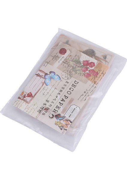 200 Parça Vintage Karalama Defteri Malzemeleri Paketi Önemsiz Dergisi Planlayıcıları Kendi Başına Yap Kağıdı Çıkartmalar Vintage Ephemera Paketi Dekupaj (Yurt Dışından)