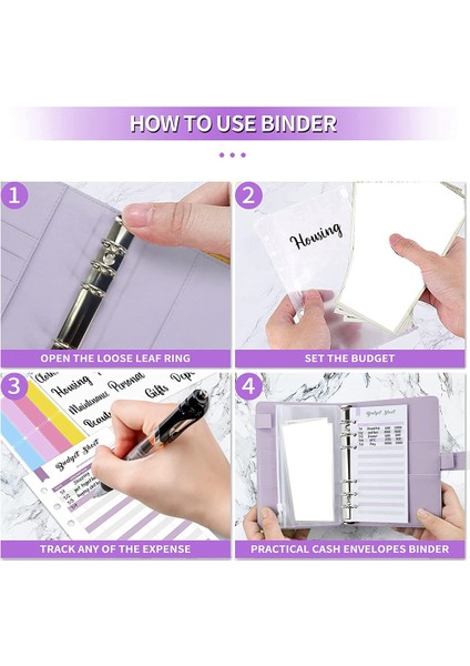 Bütçeleme Için Nakit Zarflar, Bütçe Bağlayıcı, Fermuarlı Zarflarla 30 Adet Halka Bağlayıcı Seti, Zarfları Kaydetmek Için Organizatör D (Yurt Dışından) fiyatları