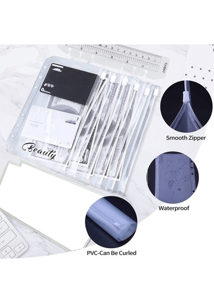 Bütçeleme Için Nakit Zarflar, Bütçe Bağlayıcı, Fermuarlı Zarflarla 30 Adet Halka Bağlayıcı Seti, Zarfları Kaydetmek Için Organizatör D (Yurt Dışından) fırsatları