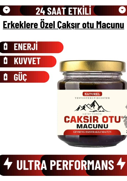 Hatay Yöresi Çakşır Otu Macun + Plus 240 gr