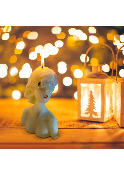 2 Paket Mum Silikon Kalıp Gözler Kapalı Kız Gözleri Bağlı Kız Dıy Karakter Alçı Portre Heykel Kalıp (Yurt Dışından) indirimleri