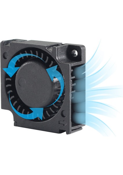 2 Adet Voron 0.1 3010 3D Yazıcı Soğutma Fanları Dc 24V Turbo Sessiz Soğutucu Isı Dağılımı Yedek Parça Aksesuarları (Yurt Dışından)
