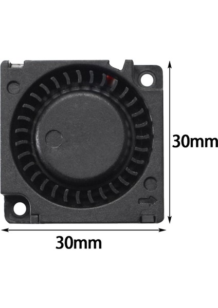 2 Adet Voron 0.1 3010 3D Yazıcı Soğutma Fanları Dc 24V Turbo Sessiz Soğutucu Isı Dağılımı Yedek Parça Aksesuarları (Yurt Dışından)