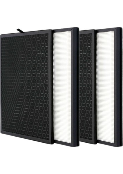 2 Takım FY1410 FY1413 Gerçek Hepa Filtre Hava Temizleme Cihazı AC1215 Için Aktif Karbon Filtre (Yurt Dışından)